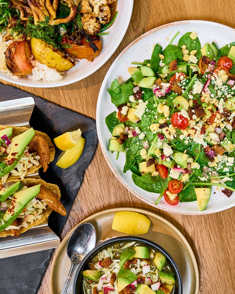 Fall menu items at Gracias Madre