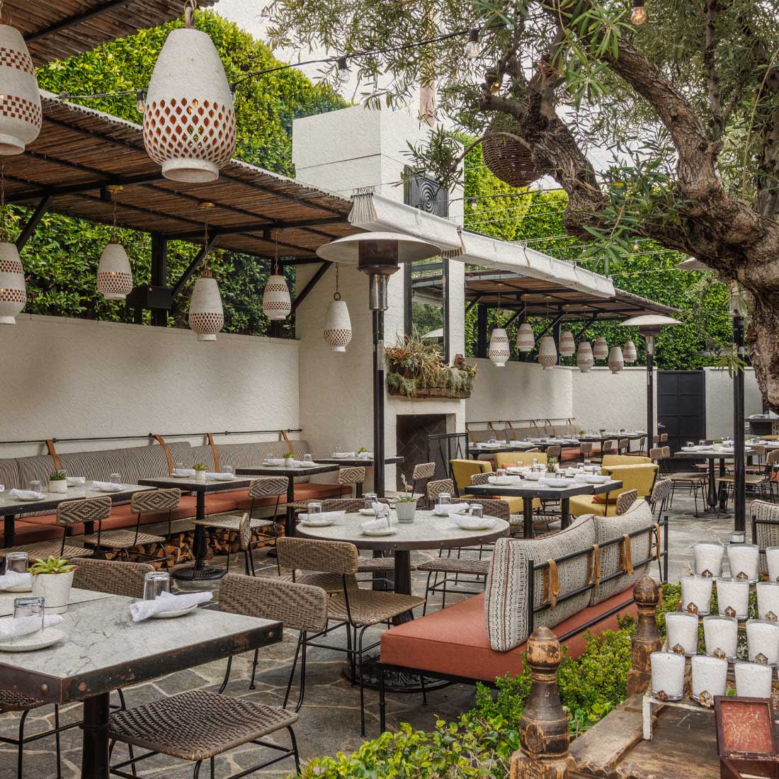 Private full patio event space