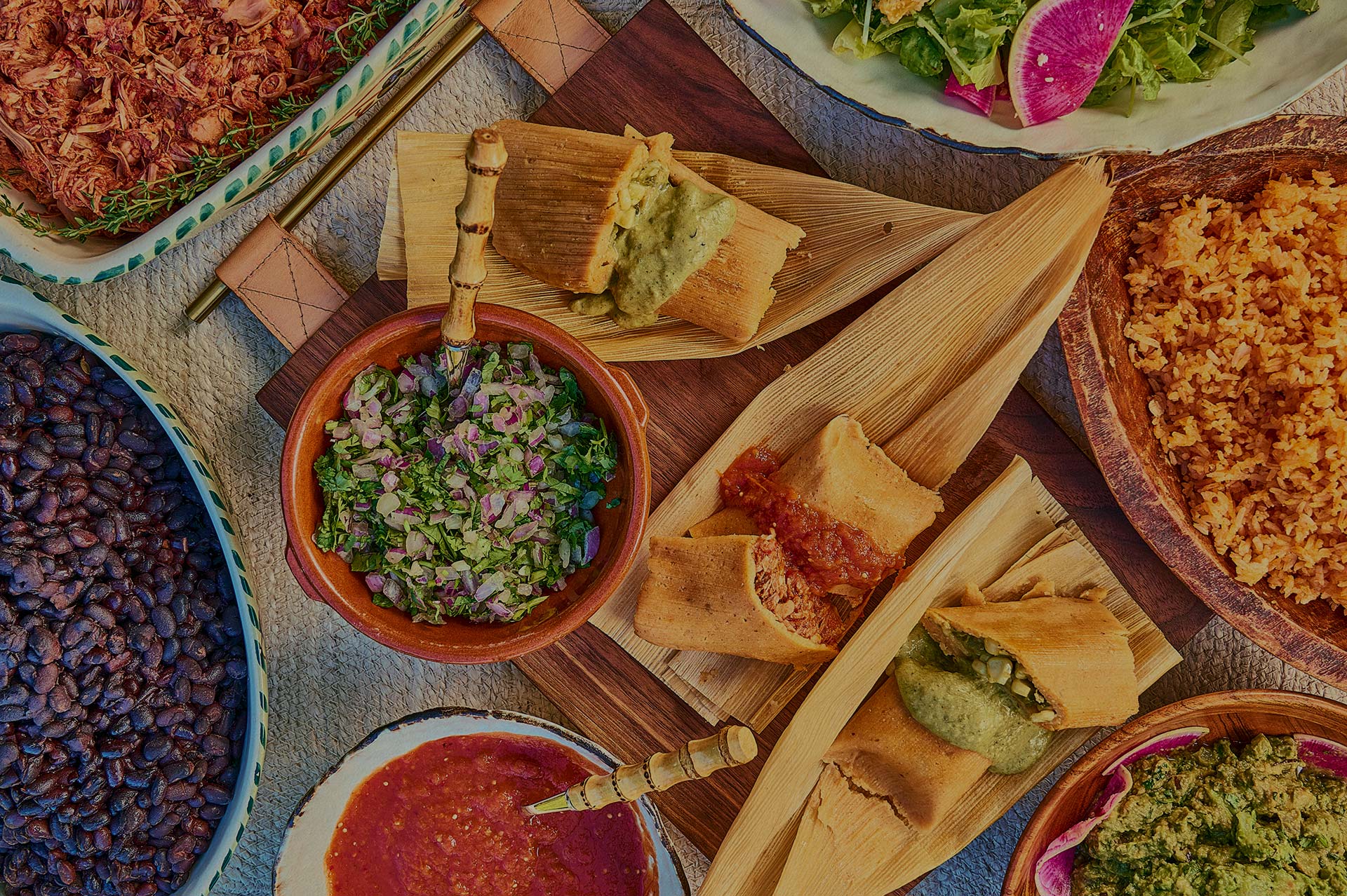 Plant-based holiday tamales at Gracias Madre