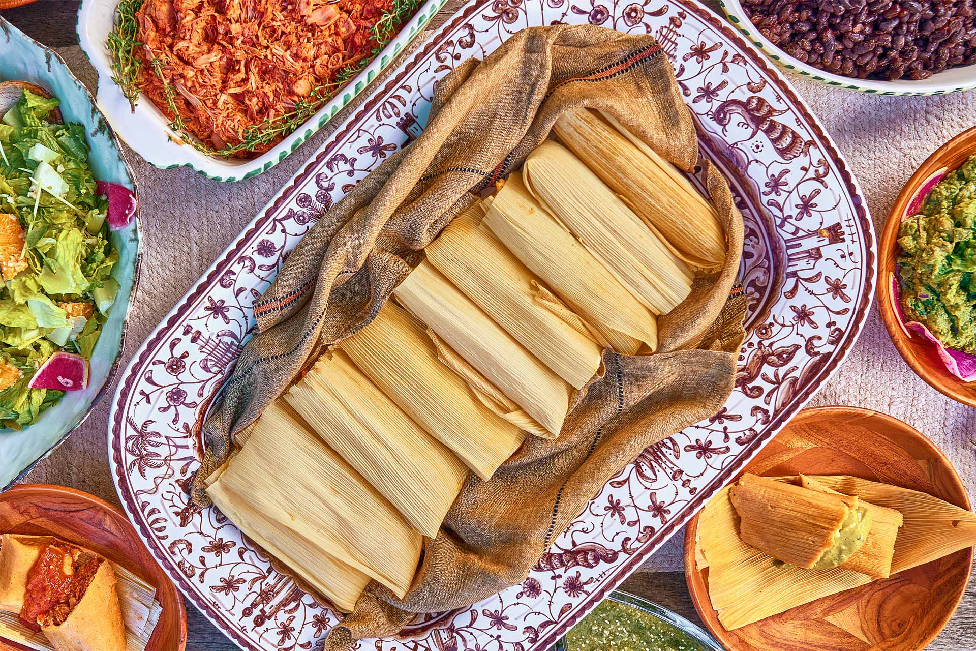 vegan holiday tamales from Gracias Madre